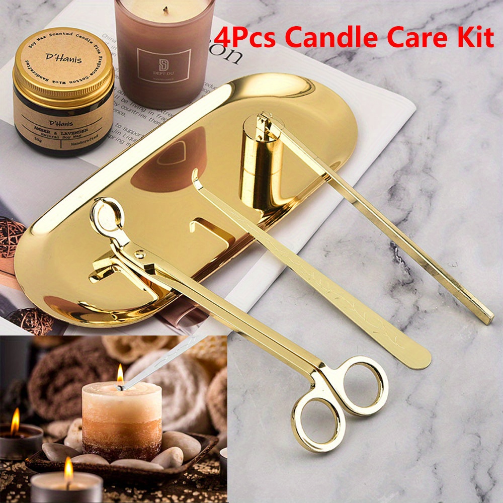 Home Improvement Help - 4pcs/set Luxury Candle Care Kit Stainless