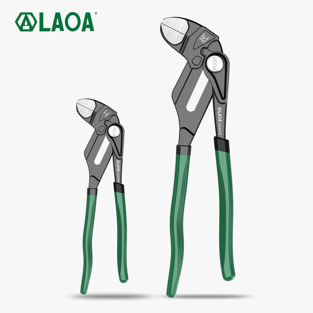 Pipe Wrench Adjustable - LAOA 1PC Quick Pliers 7'' 10''