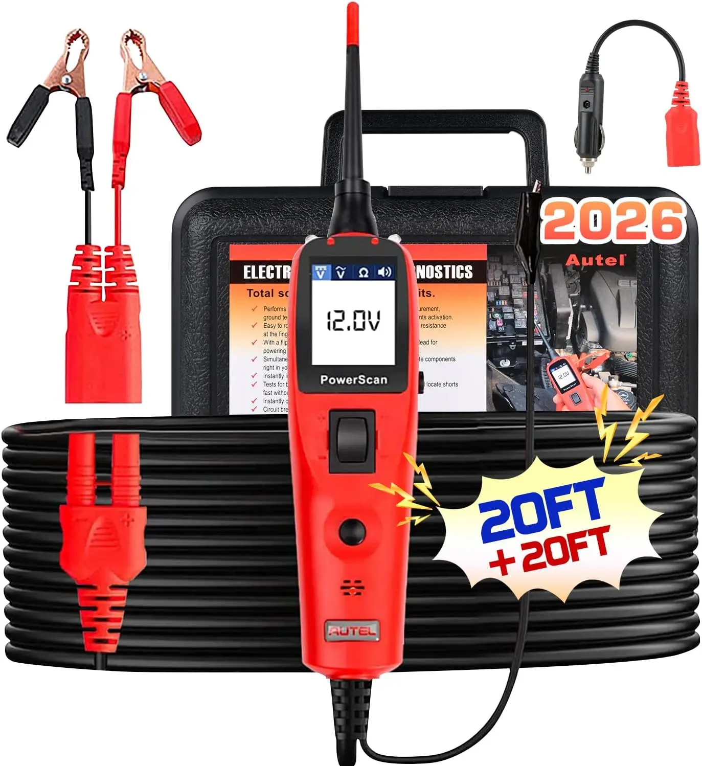 Circuit Breaker Finder - PowerScan Automotive Circuit Tester, Power Circuit