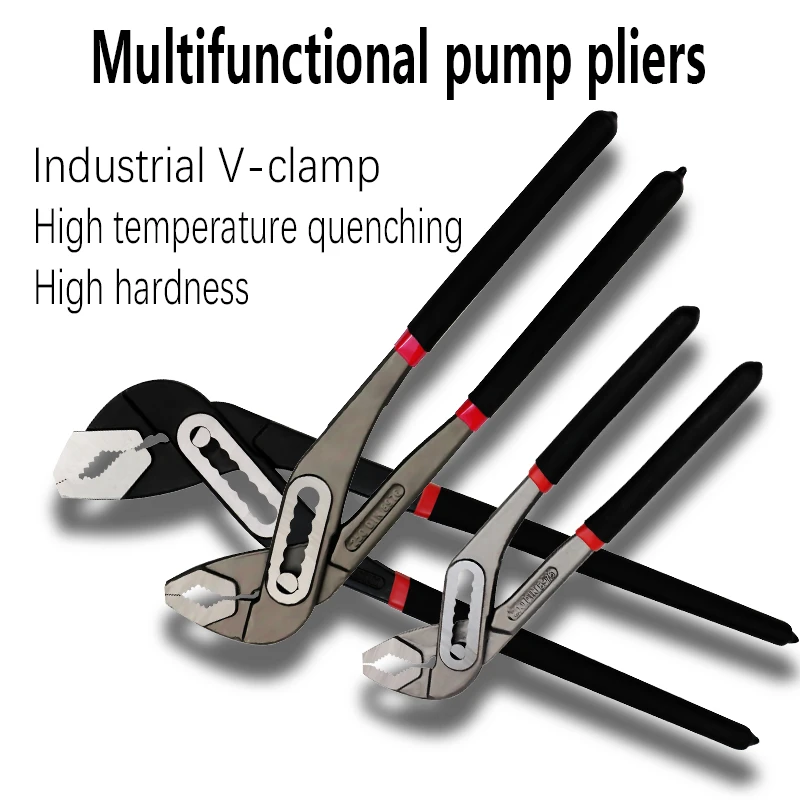 Pipe Wrench Adjustable - ForHomHeavy Duty Quick Pipe Wrench 8