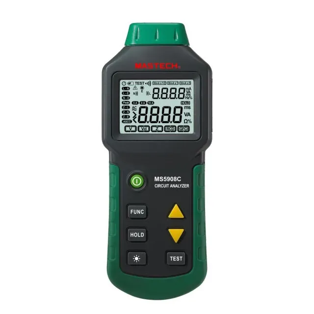 MASTECH MS5908C LCD Circuit An - đánh giá và giá Circuit Breaker Finder