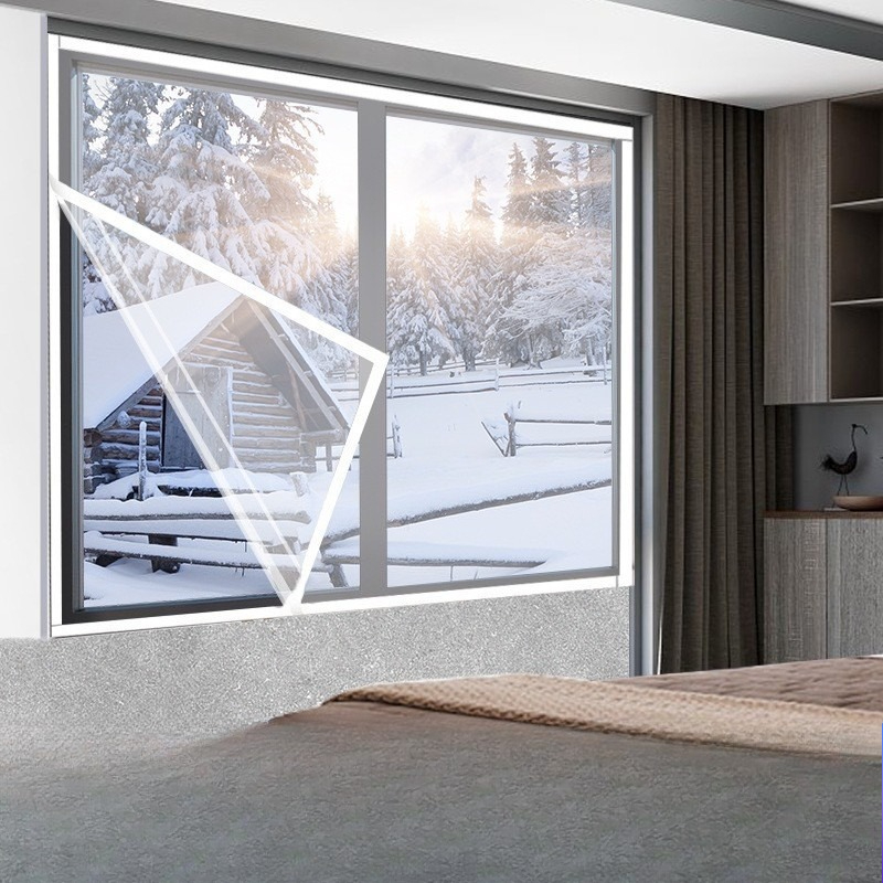 Winter Transparent Sealing Win - đánh giá và giá Window Insulation Film