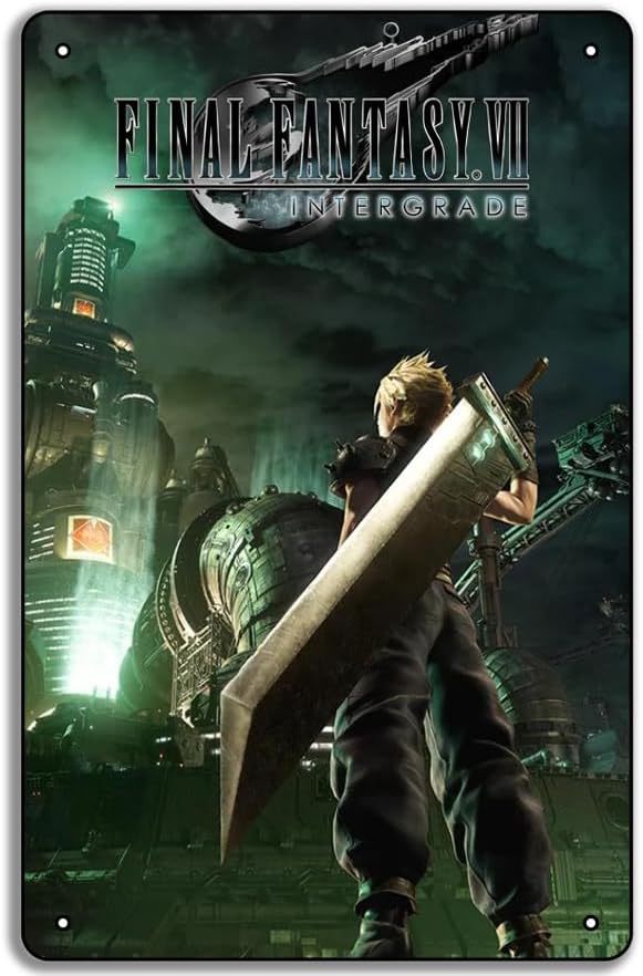 Final Fantasy VII Game Poster  - đánh giá và giá Home Improvement Game
