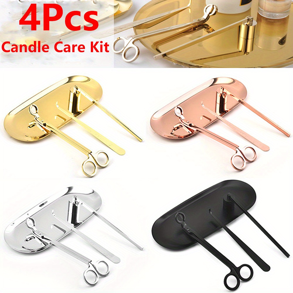 4pcs/set Luxury Candle Care Ki - đánh giá và giá Home Improvement Help