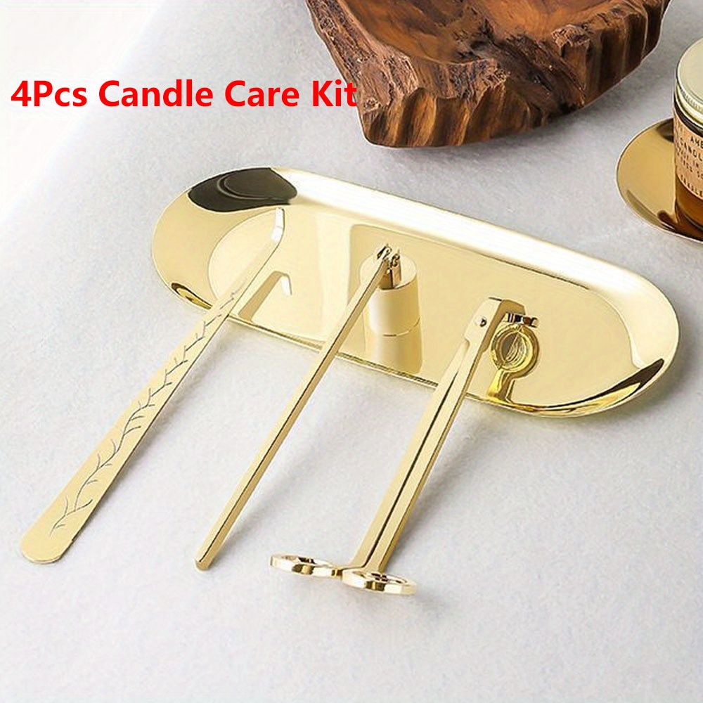 4pcs/set Luxury Candle Care Ki - đánh giá và giá Home Improvement Help