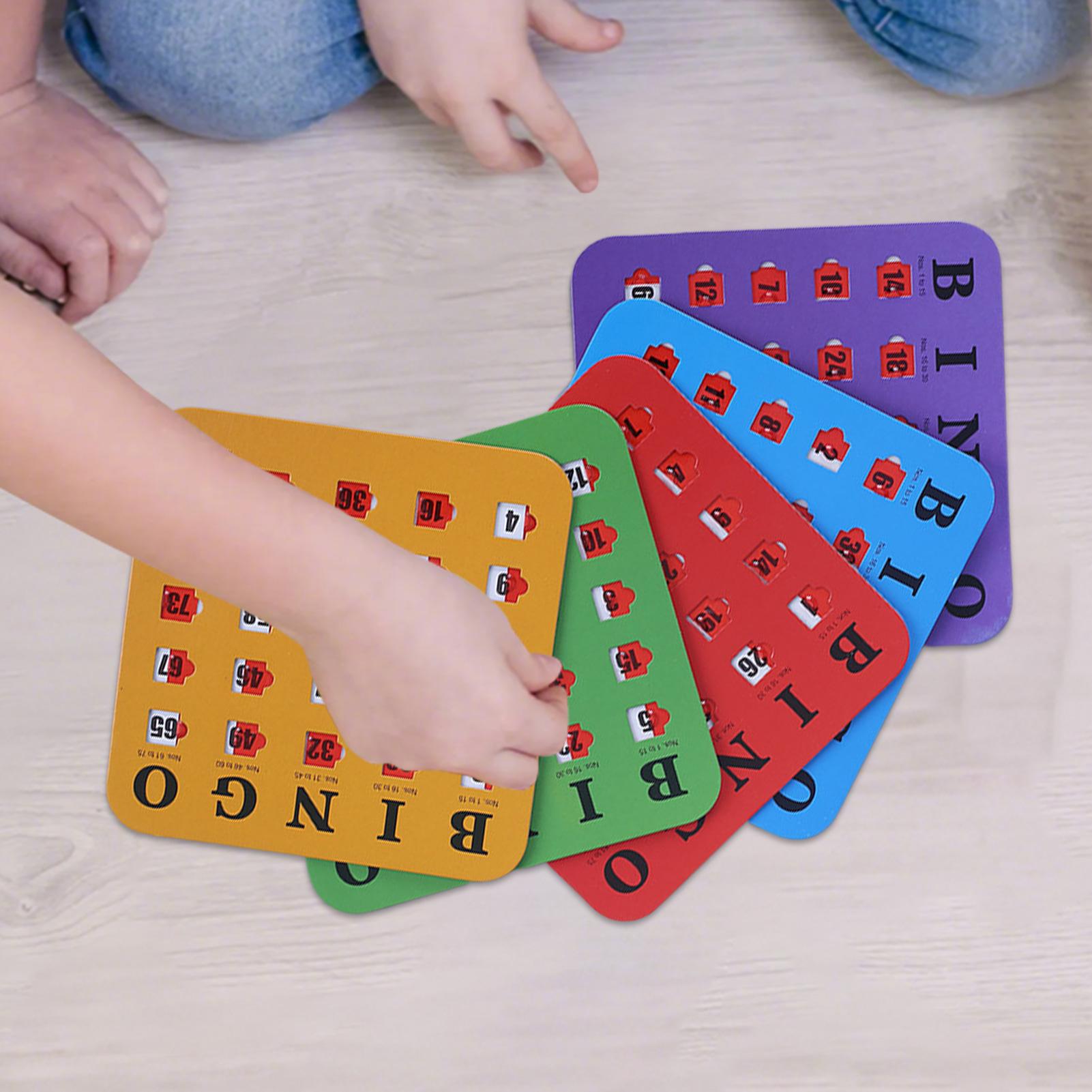 5pcs Sliding Bingo Game Cards  - đánh giá và giá Home Improvement Game