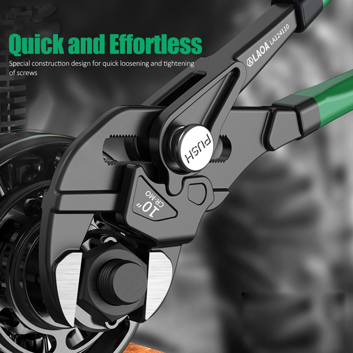 LAOA 1PC Quick Pliers 7'' 10'' - đánh giá và giá Pipe Wrench Adjustable