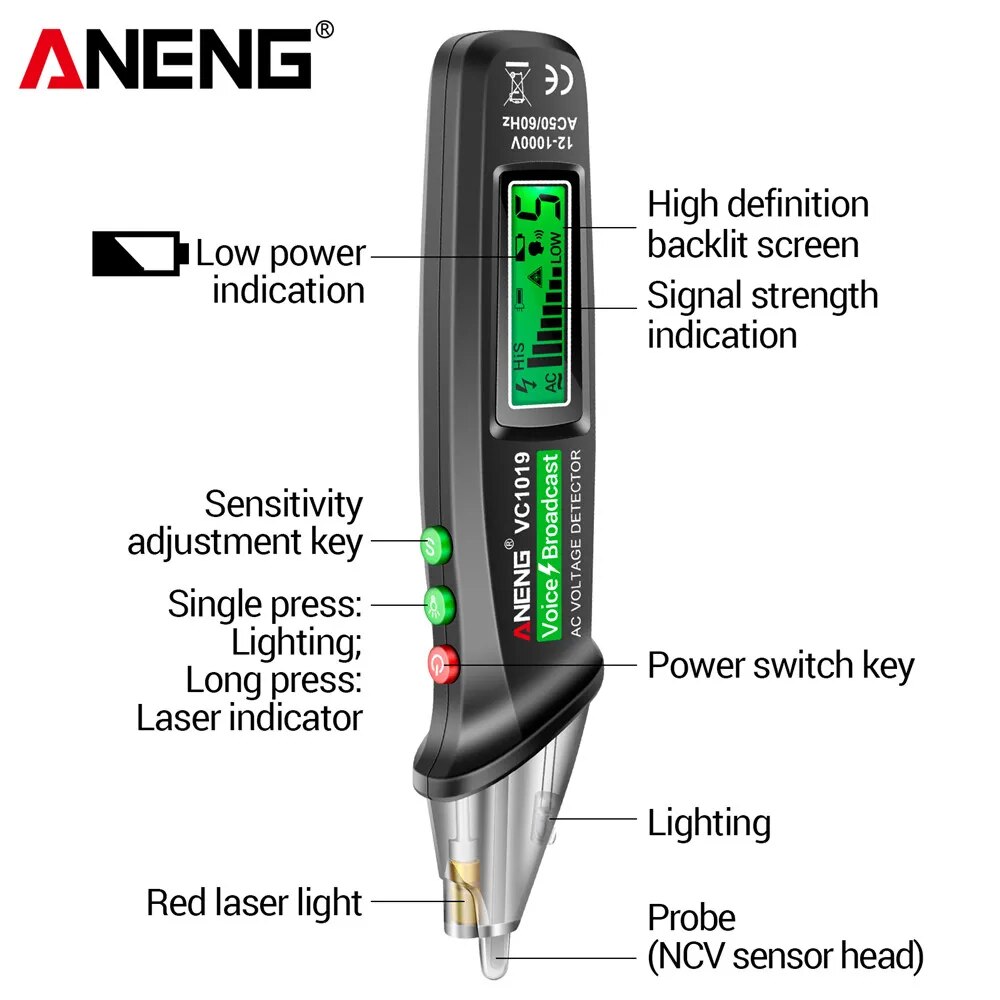 ANENG VC1019 Circuit Breaker F - đánh giá và giá Circuit Breaker Finder