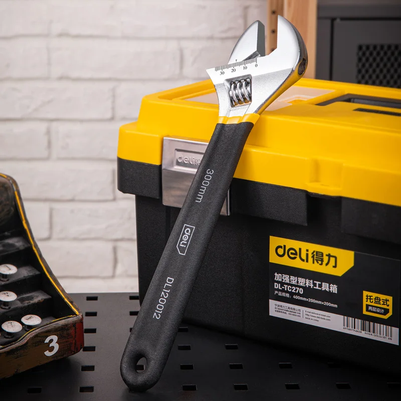 Deli Adjustable Wrench Car Bic - đánh giá và giá Pipe Wrench Adjustable