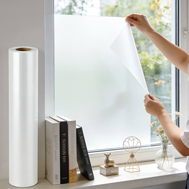 Solid Color Privacy Film Frost - đánh giá và giá Window Insulation Film