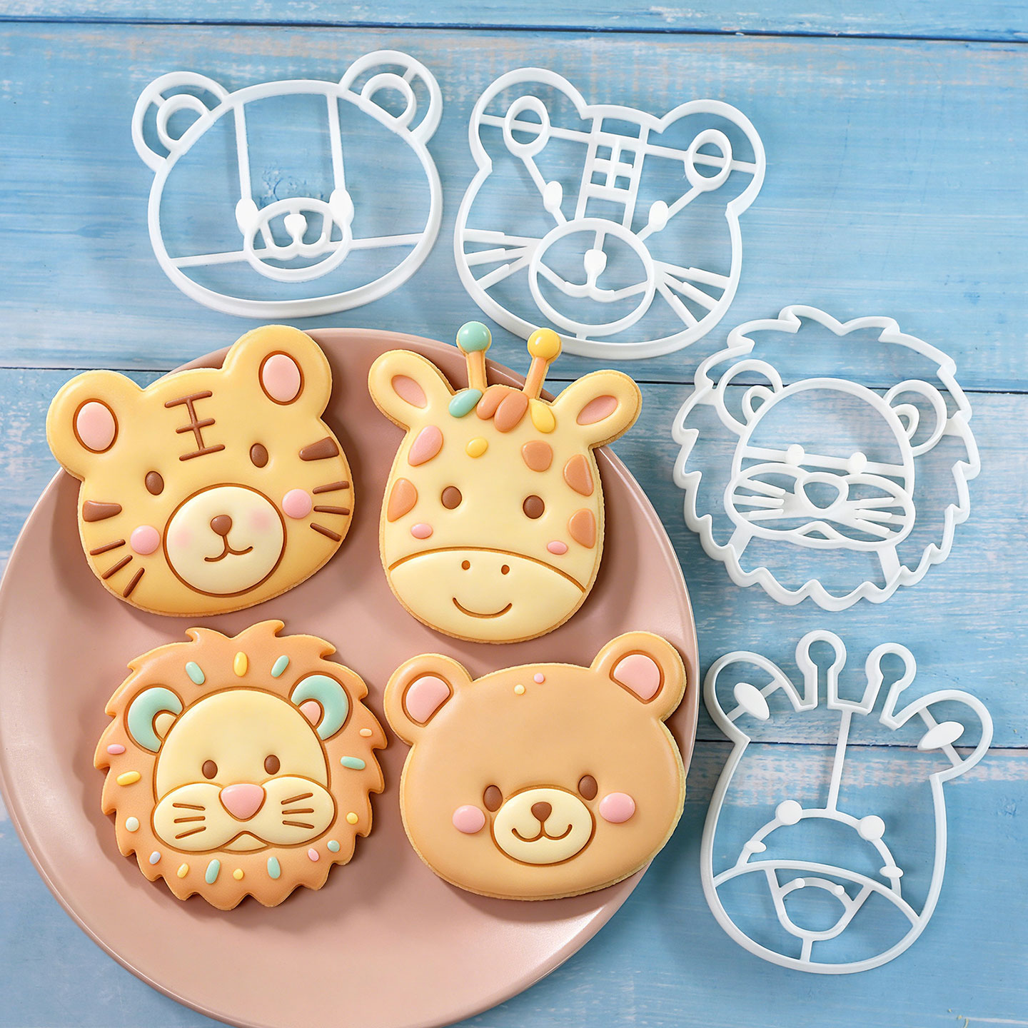 4 Pcs Animal Cookie Cutters Se - đánh giá và giá Home Improvement Help
