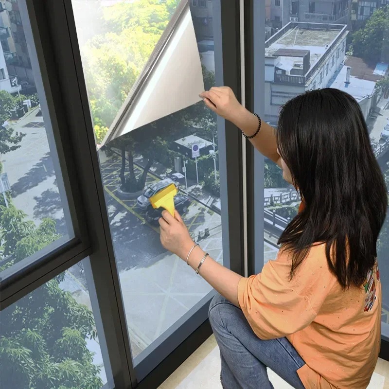 House Window Privacy Film Adhe - đánh giá và giá Window Insulation Film