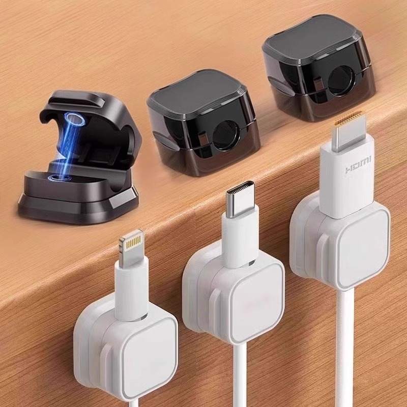 Magnetic Cable Organizer Deskt - đánh giá và giá Cable Staple Clip