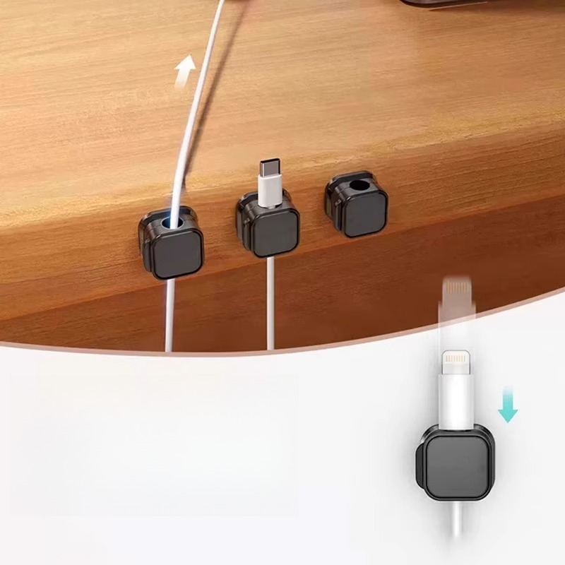 Magnetic Cable Organizer Deskt - đánh giá và giá Cable Staple Clip