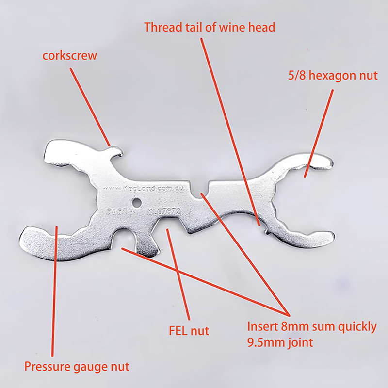 KegLand 7 In 1 Faucet Tap Wren - đánh giá và giá Pipe Wrench Adjustable