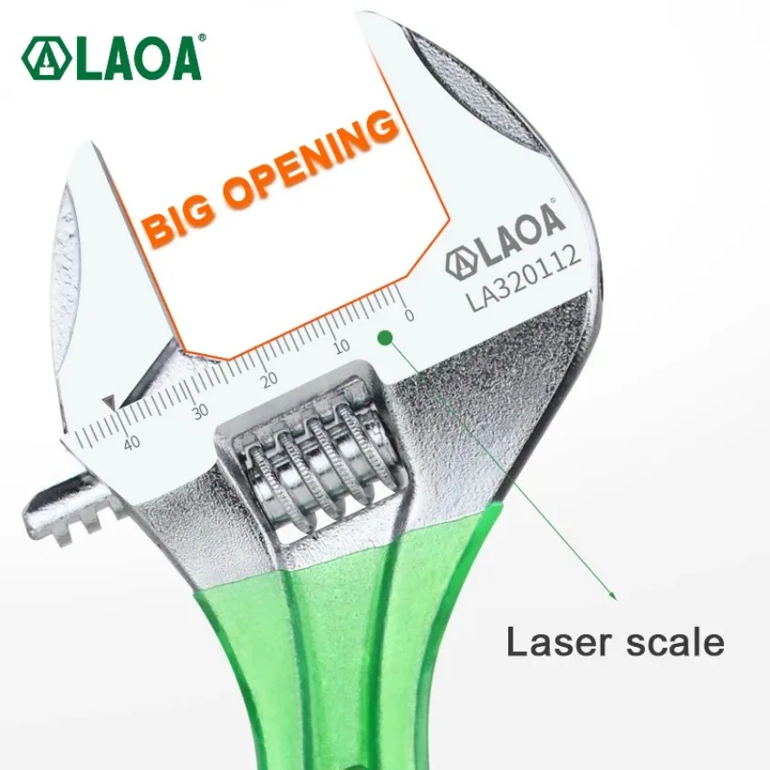 LAOA Large Opening Adjustable  - đánh giá và giá Pipe Wrench Adjustable