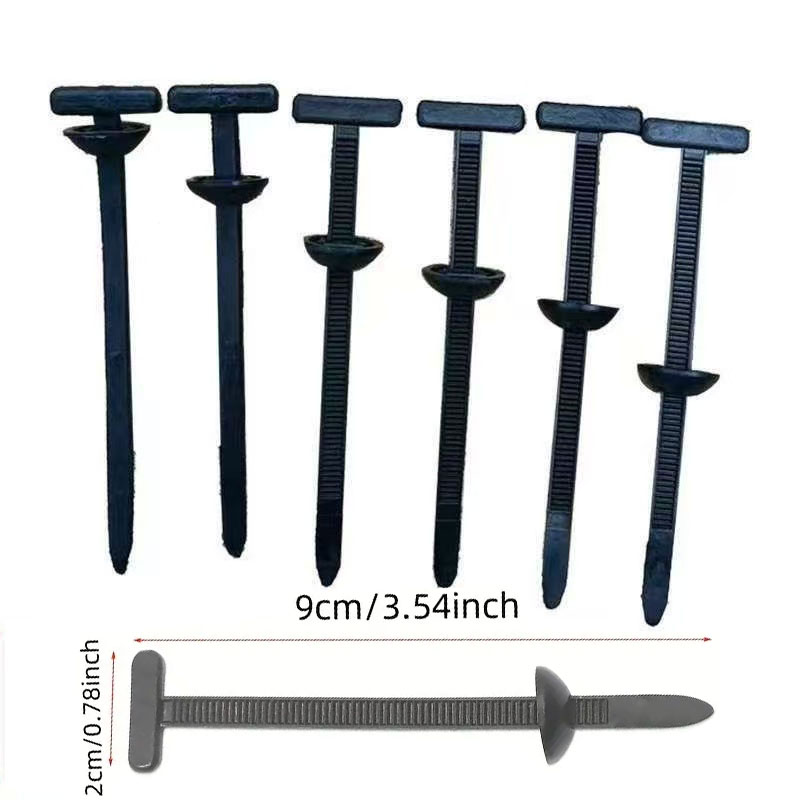 Upgraded Nylon Cable Ties, Sel - đánh giá và giá Cable Staple Clip