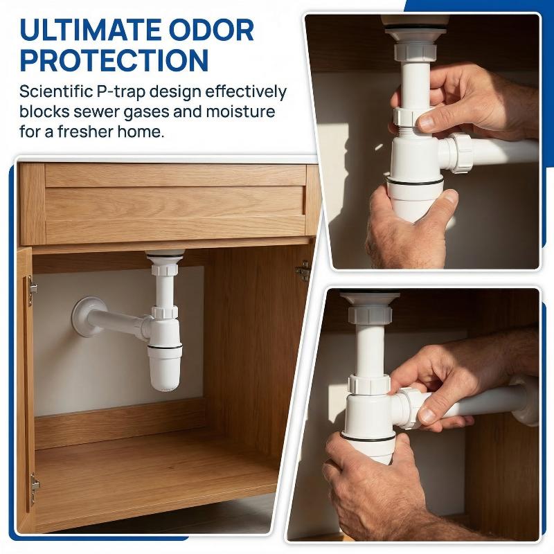 Heavy Duty Anti Clog PVC P Tra - đánh giá và giá Home Improvement Kitchen Set