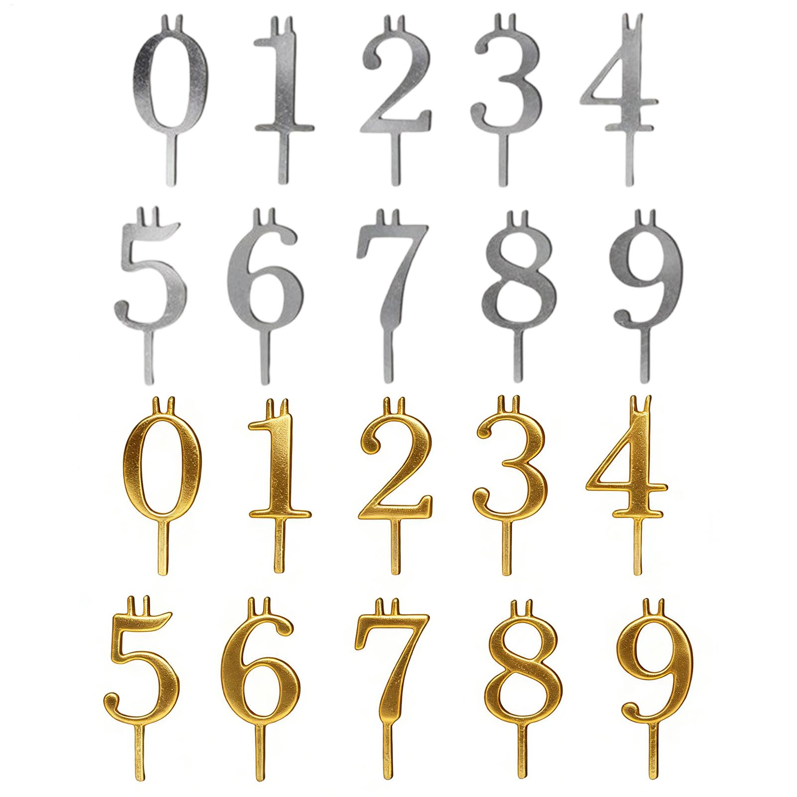 10pcs 0-9 Number Cake Toppers  - đánh giá và giá Home Improvement Help